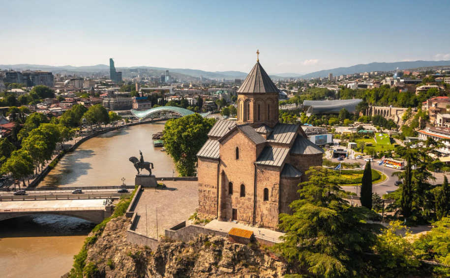 Metekhi Church, Tbilisi, Georgia